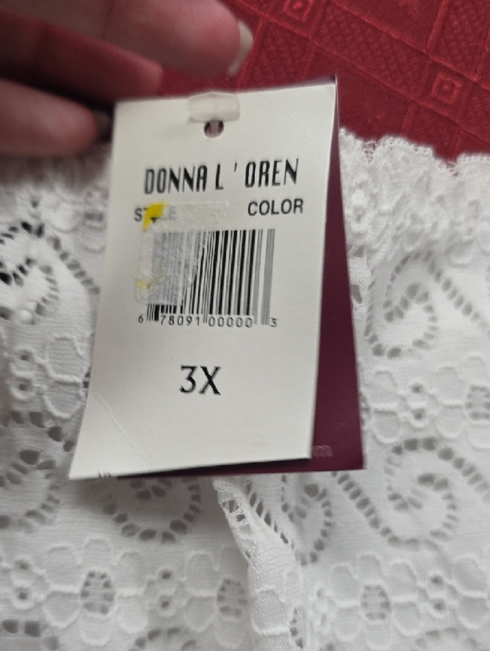 6 Pair Donna Loren Womens Underware NWT - Picture 11 of 11